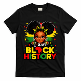I Am Black History Coquette Pride African T-Shirt