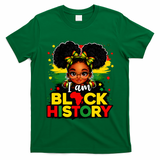 I Am Black History Coquette Pride African T-Shirt