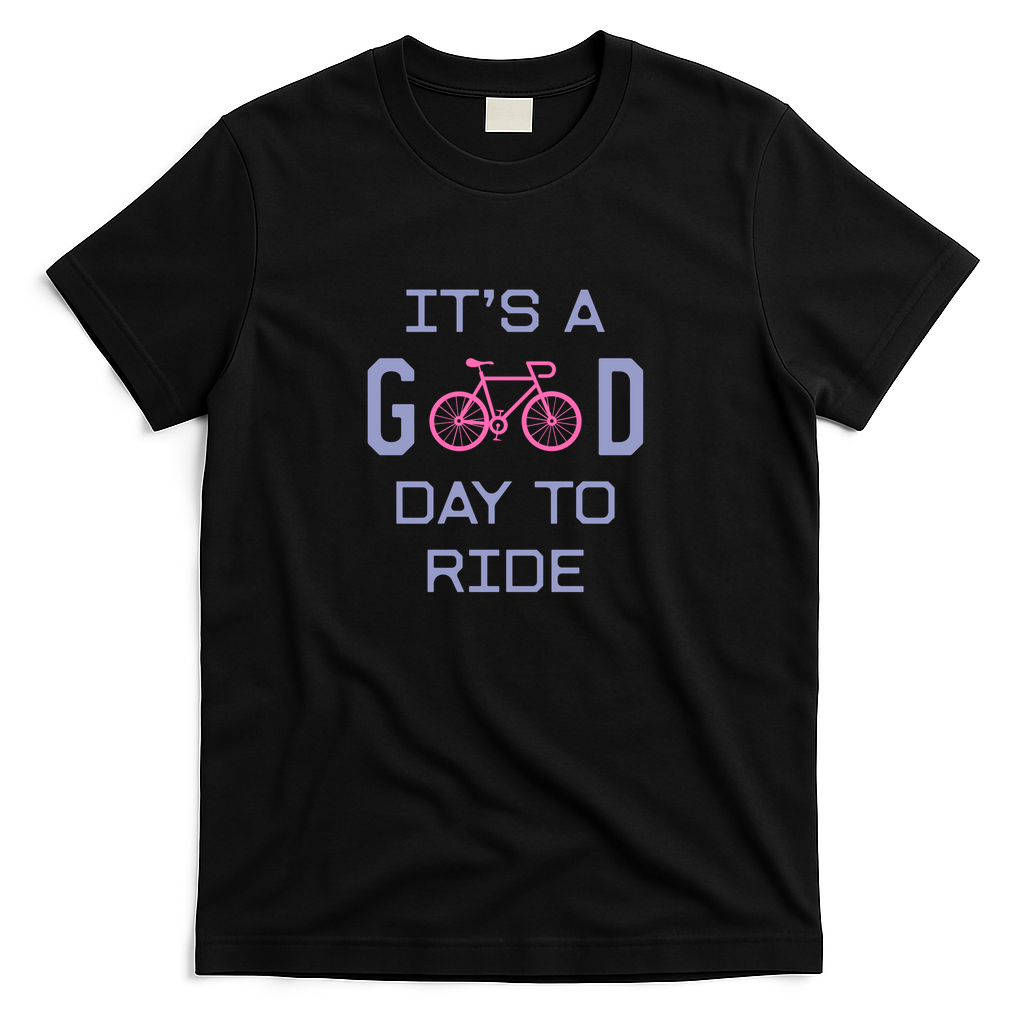It's A Good Day To Ride Bicycle - Black