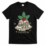 ItS A Wonderful Life Everytime A Bell Rings Christmas Movie Gift T-Shirt - Black