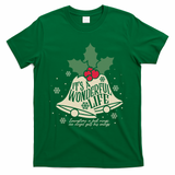 ItS A Wonderful Life Everytime A Bell Rings Christmas Movie Gift T-Shirt - Irish Green