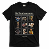 Italian Brainrot Characaters Meme Gen Z Funny Humor T-Shirt