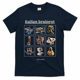 Italian Brainrot Characaters Meme Gen Z Funny Humor T-Shirt