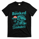 Im Booked For The Summer Book Girl Summer Coquette T-Shirt - Black