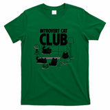 Introvert Cat Club - Green