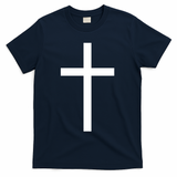 I Can Do All Things Through Christ Who Strengths Me Philippian 4:13 T-Shirt - Navy