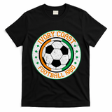 Ivory Coast Football 1960 Vintage Soccer T-Shirt - Black