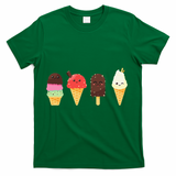 Ice Cream Lovers For Summer T-Shirt - Green