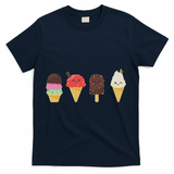 Ice Cream Lover For Summer T-Shirt - Navy