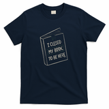 I Closed My Book To Be Here by Tobe Fonseca - Navy