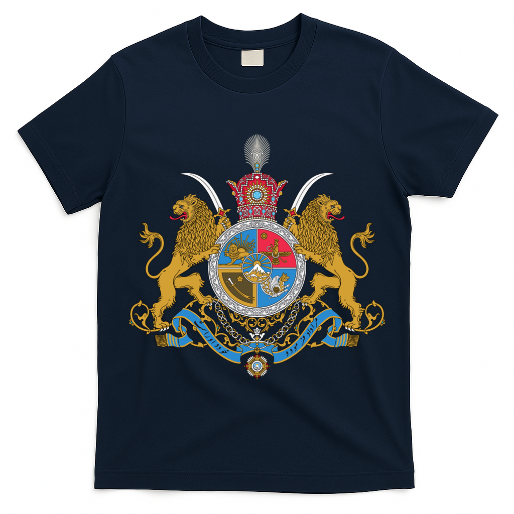 Imperial Coat Of Arms Of Iran T-Shirt
