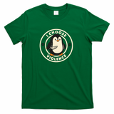 I Choose Violence Funny Penguin by Tobe Fonseca - Green