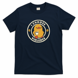 I Choose Violence Funny Duck Coffee by Tobe Fonseca - Navy