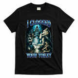 I Clogged Your Toilet Funny Alpha Wolf Brainrot T-Shirt