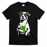 Irish Dog Drinking Beer T-Shirt