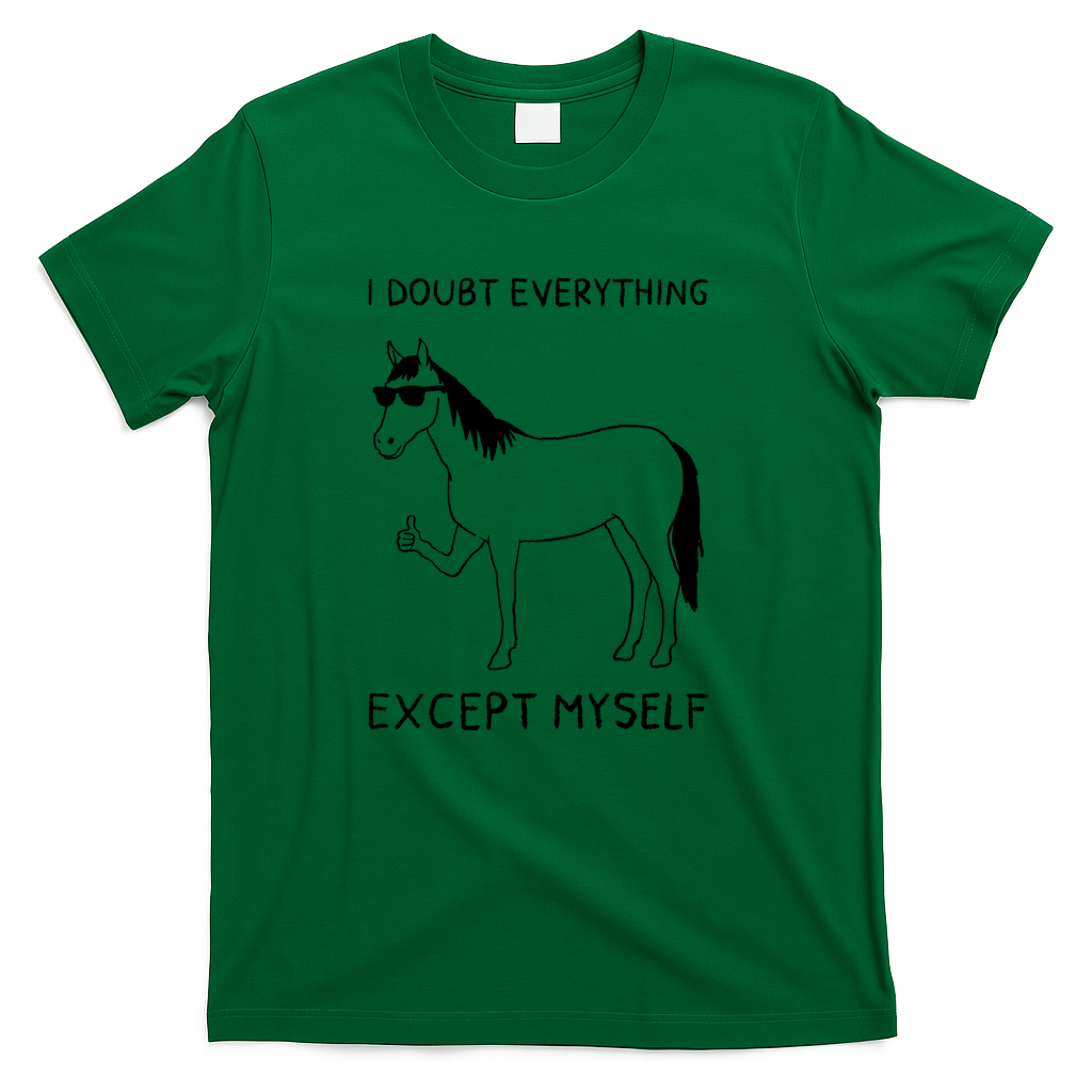 I Doubt Everything Except Myself - Green