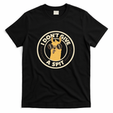 I Don't Give a Spit Brown by Tobe Fonseca - Black
