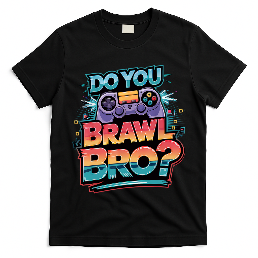 I Don't Have Time I Have To Brawl Showdown Stars Funny Gamer  T-Shirt