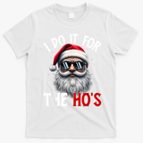 I Do It For The HoS Cute Xmas T-Shirt - White