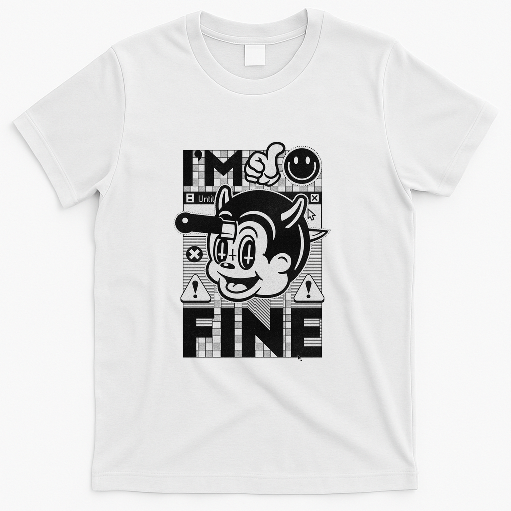 I'm Fine - White