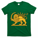 Iran Faded Style Flag Design T-Shirt