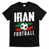 Iran Football Soccer Team Fan Flag T-Shirt - Black