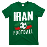 Iran Football Soccer Team Fan Flag T-Shirt - Green