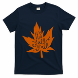 It's Fall Y'all Nature Lover T-Shirt - Navy