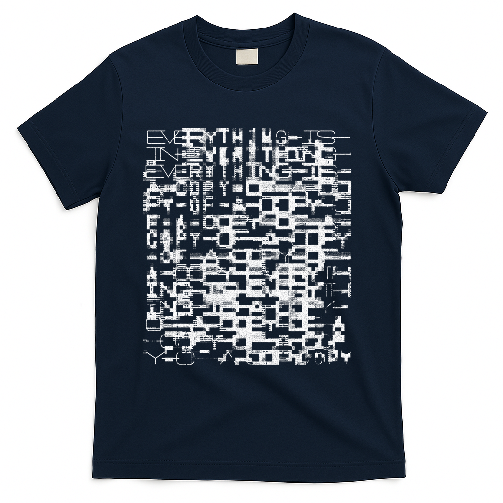 insomnia glitch core black and white - Navy