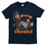 It’S Giving Thanks Turkey Thanksgiving T-Shirt - Navy