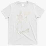 I Got Your Back Halloween Skeleton Skull Sarcastic T-Shirt - White