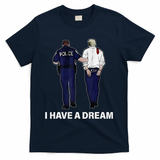 I Have A Dream Funny Trump Police Saying Women T-Shirt - Navy