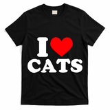 I Heart Cats Shirt I Heart Cats Tshirt I Love Cats Shirt T-Shirt