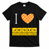 I Heart Jesus And Jesus Loves You T-Shirt