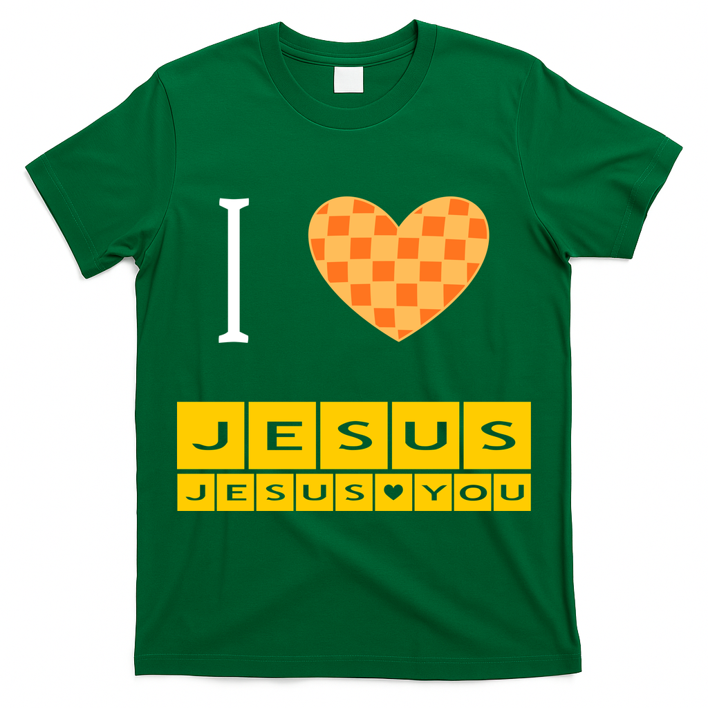 I Heart Jesus And Jesus Loves You T-Shirt