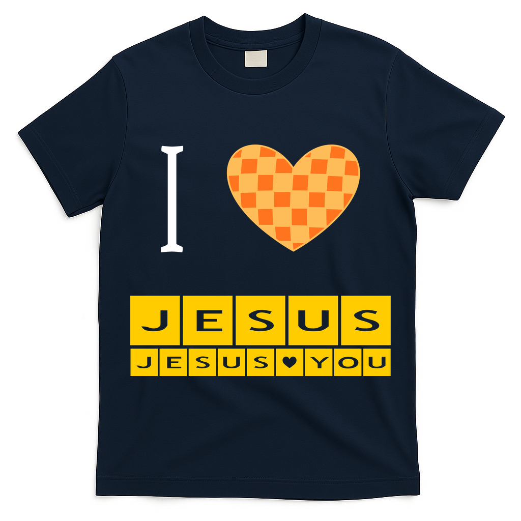 I Heart Jesus And Jesus Loves You T-Shirt
