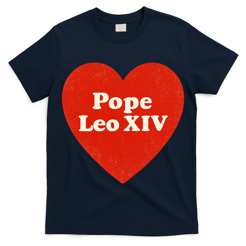 I Heart Love Pope Leo XIV T-Shirt