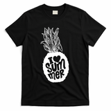 I Heart (Love) Summer Pineapple T-Shirt - Black