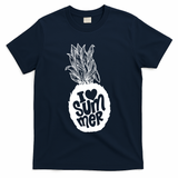 I Heart (Love) Summer Pineapple T-Shirt - Navy
