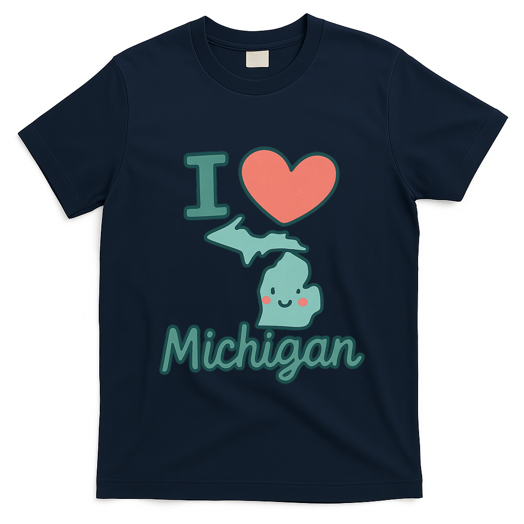 I Heart Michigan T-Shirt