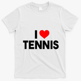 I Heart Tennis T-Shirt - White