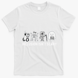 Inclusion Isnt Scary SLP Halloween Sped Teacher Inclusion T-Shirt - White