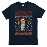 IM Just A Chill Guy Who Likes Christmas My New Character T-Shirt - Navy Blue