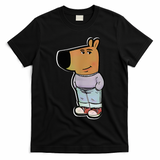 IM Just A Chill Guy Funny Meme Funny Chill Dog Meme T-Shirt - Black