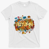 I Love Autumn Cute Gift T-Shirt - White