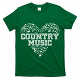 I Love Country Design Country Music Lover  T-Shirt