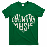 I Love Country Design Country Music Lover Gift Idea T-Shirt