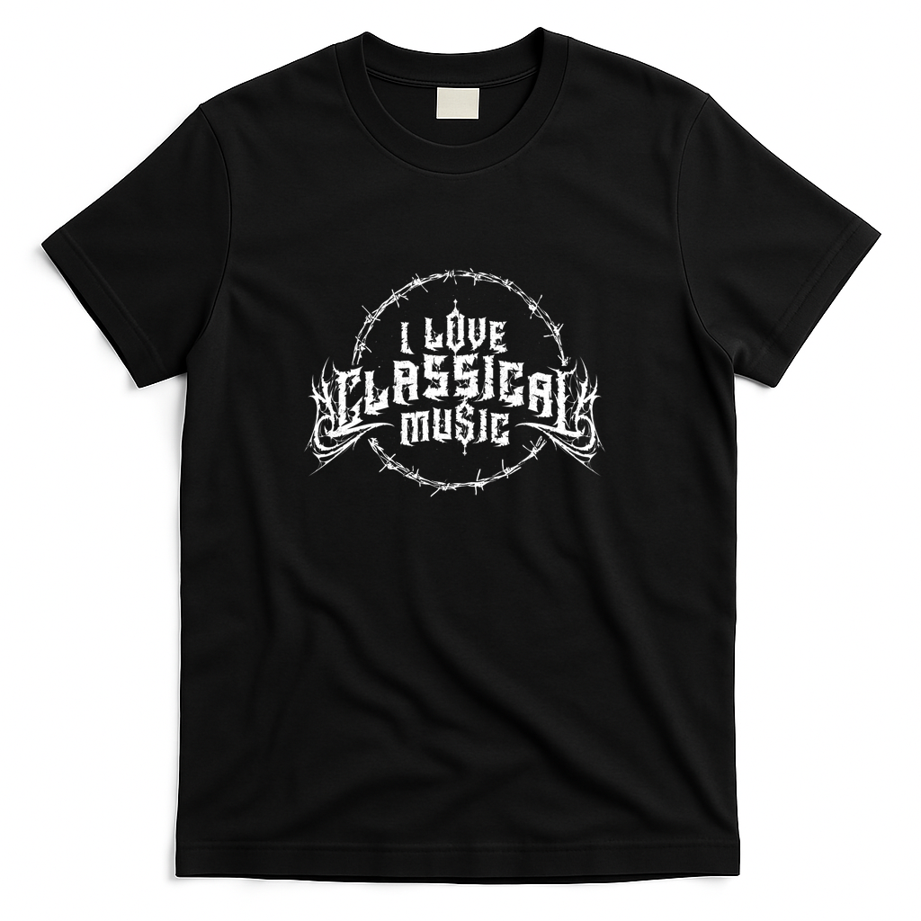 I Love Classical Music by Tobe Fonseca - Black