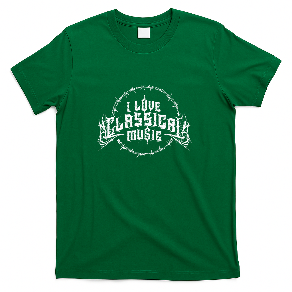I Love Classical Music by Tobe Fonseca - Green