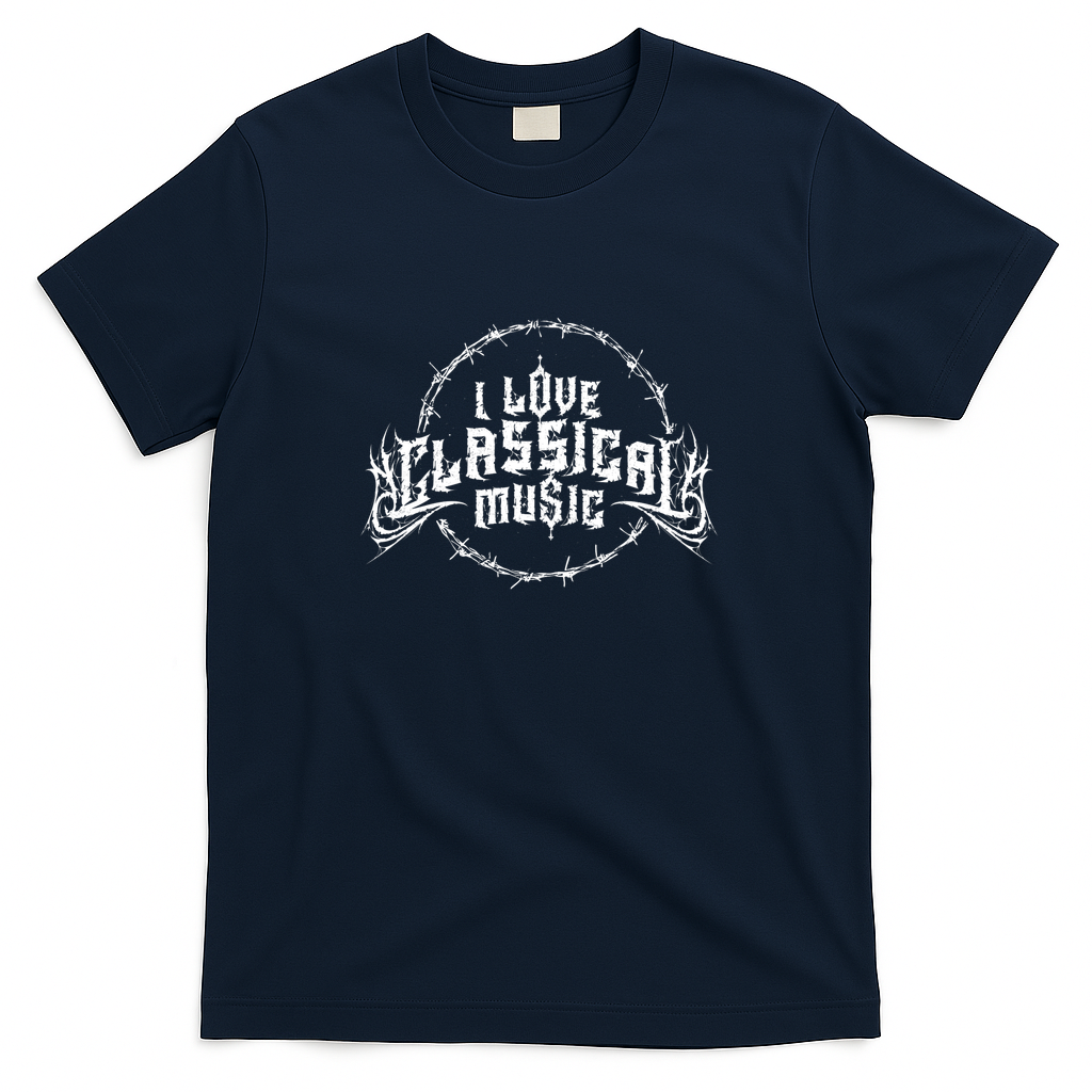 I Love Classical Music by Tobe Fonseca - Navy